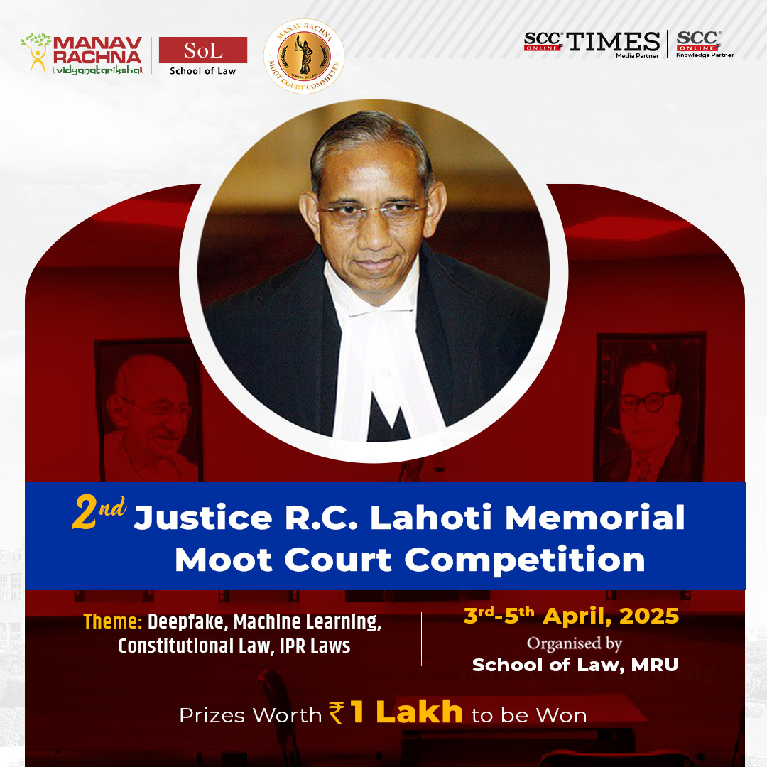2ND JUSTICE R.C. LAHOTI MEMORIAL MOOT COURT COMPETITION, 2025