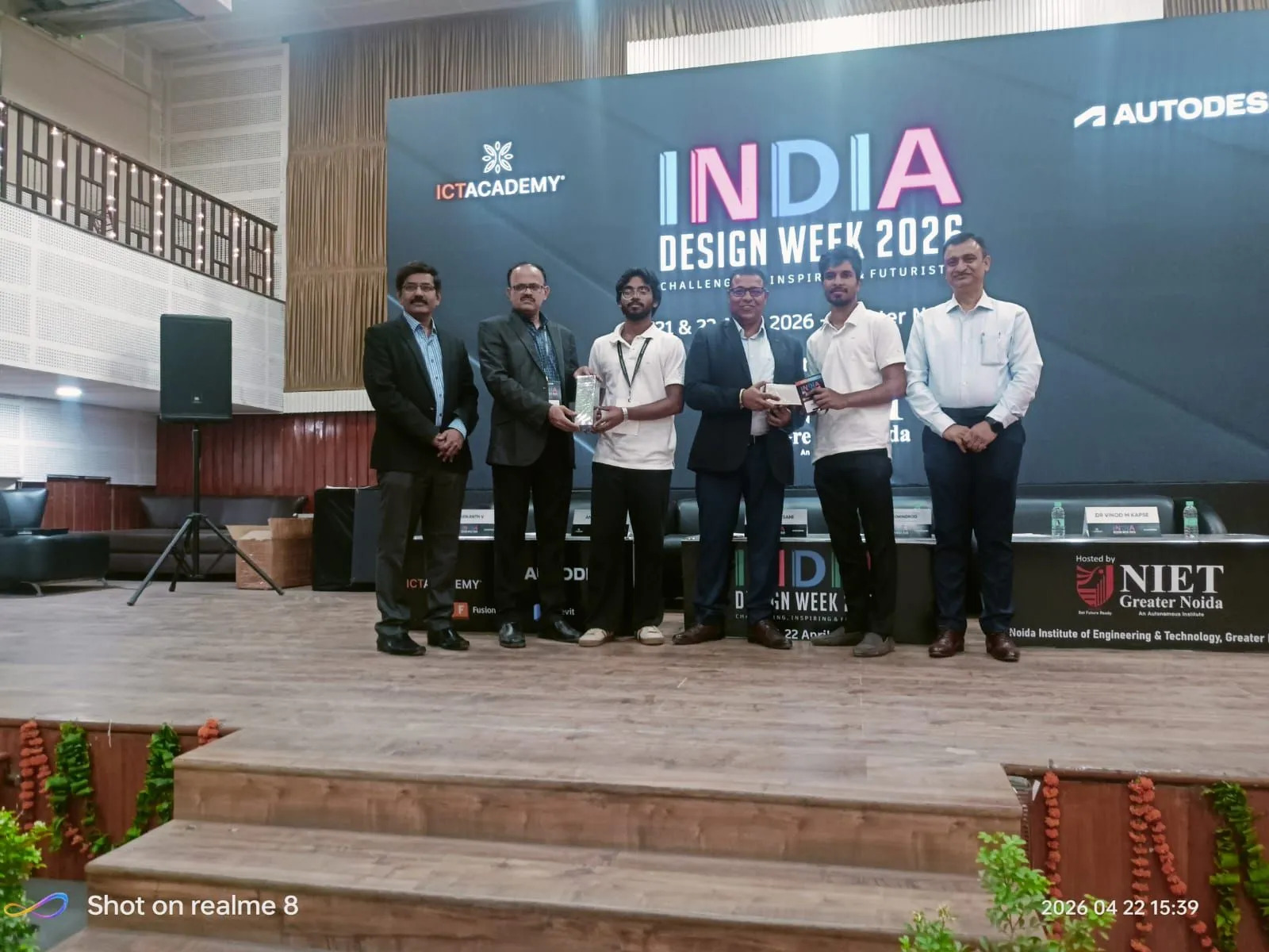 24-Hour Hackathon (Indian Design Week Finale) organised by Autodesk in collaboration with ICT Academy