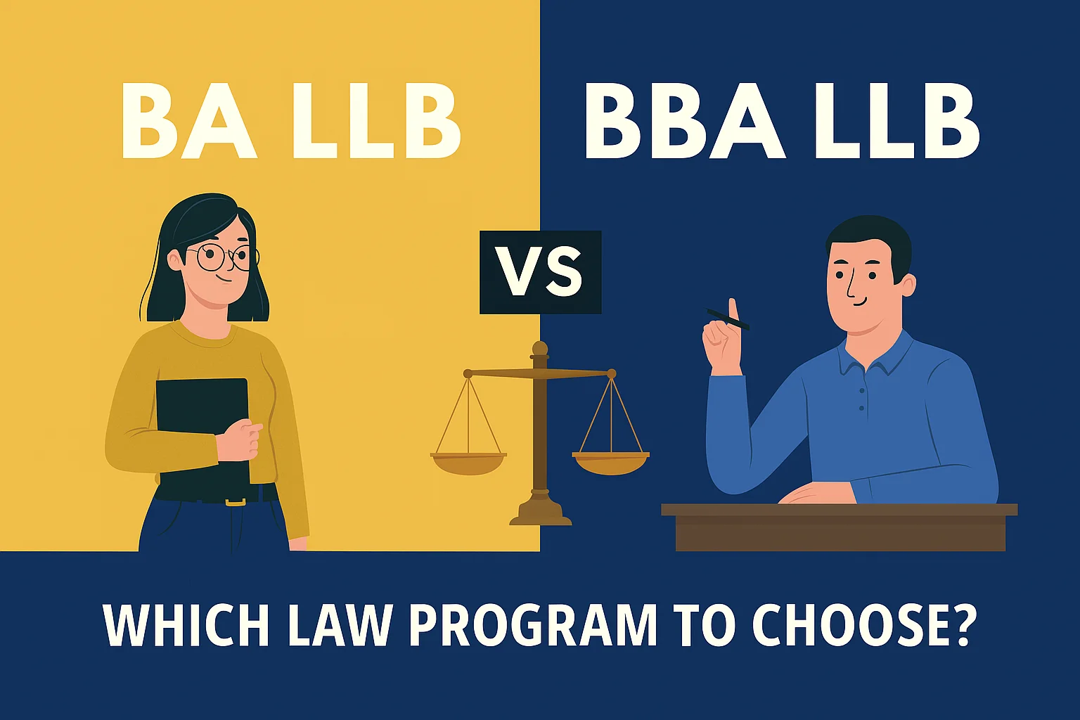 BA LLB vs BBA LLB: Which Law Program to Choose?