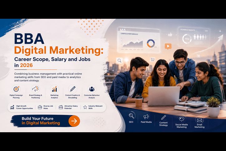BBA Digital Marketing: Career Scope, Salary and Jobs in 2026