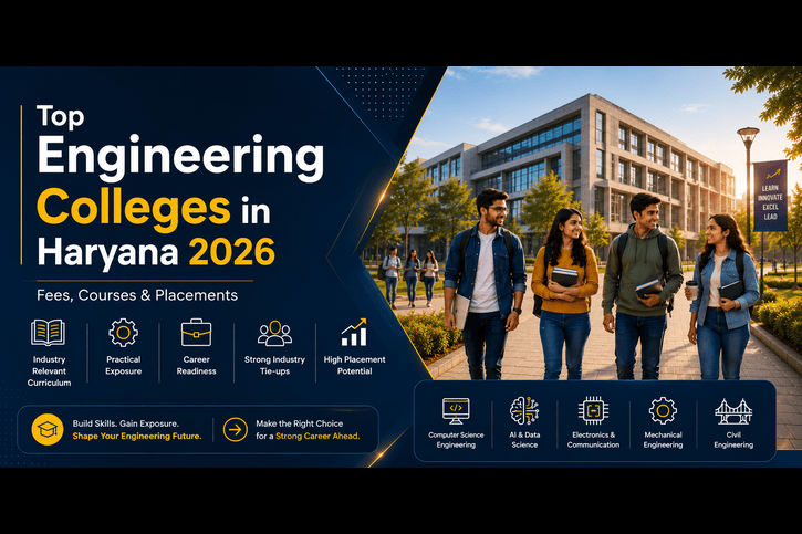 Top Engineering Colleges in Haryana 2026: Fees, Courses & Placements