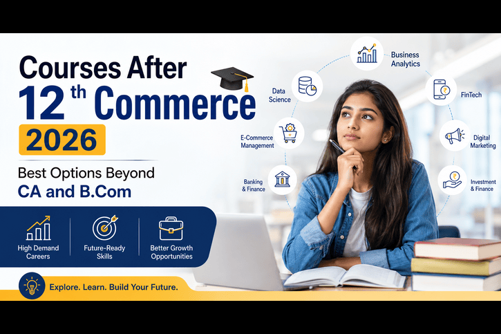 Courses After 12th Commerce 2026: Best Options Beyond CA and B.Com